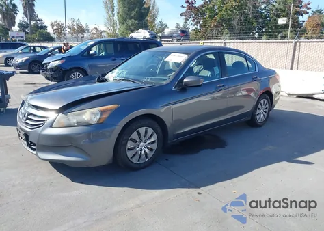 2012 Honda Accord 2.4 Lx из США, поврежденный, VIN 1HGCP2F30CA167884